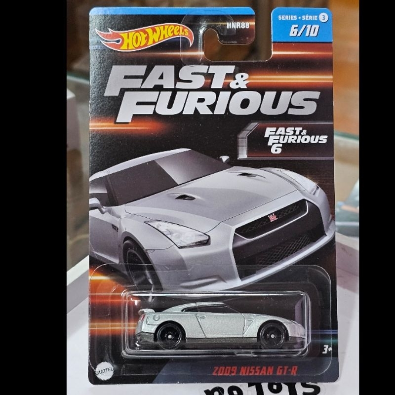 HOT WHEELS 2009 NISSAN GTR R35 FAST AND FURIOUS 6 WAVE 3 | Shopee Malaysia