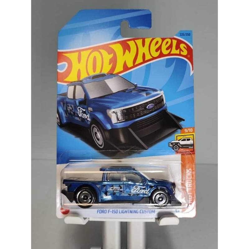 Hot Wheels Ford F-150 Lightning Custom - Blue (226/250 - 2023 - HW HOT ...