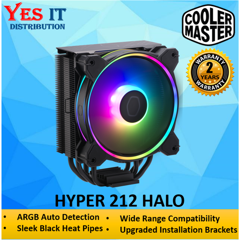 COOLER MASTER HYPER 212 HALO (Black/White) / HYPER 212 SPECTRUM V3 CPU ...