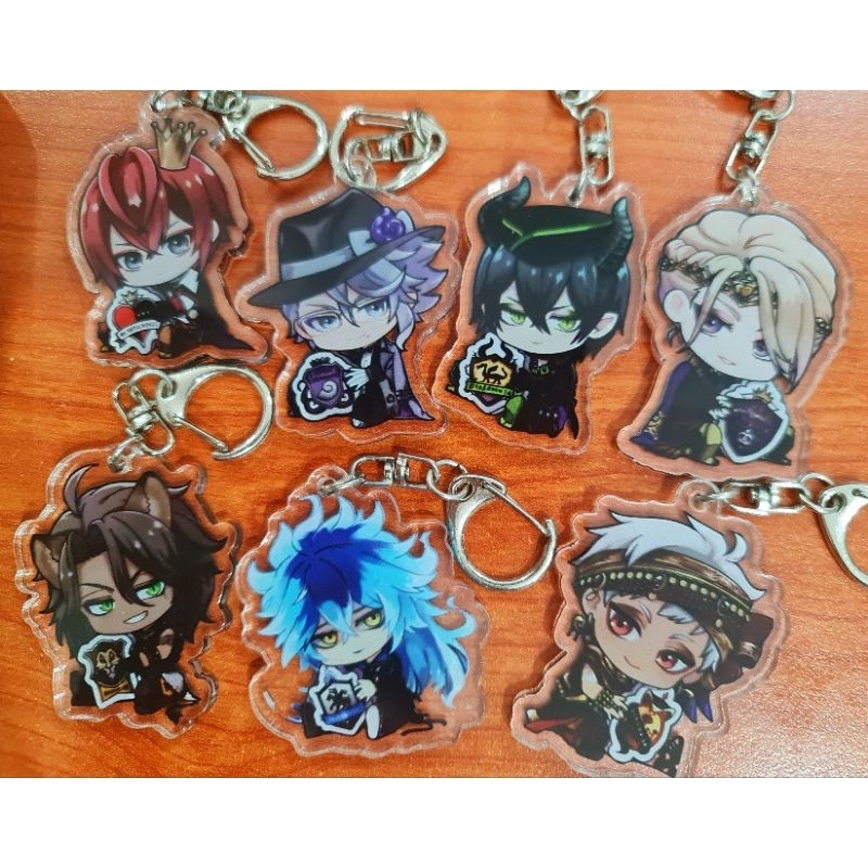 TWISTED WONDERLAND SET 1(KEYCHAINS) Shopee Malaysia