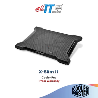 Cooler Master NotePal X-Slim II Cooler Pad | 20mm Silent Fan & Support 15.6" laptop | R9-NBC-XS2K-GP
