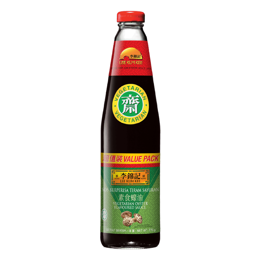 李锦记素食蚝油(510g/770g) LEE KUM KEE VEGETARIAN OYSTER SAUCE( 510g/770G
