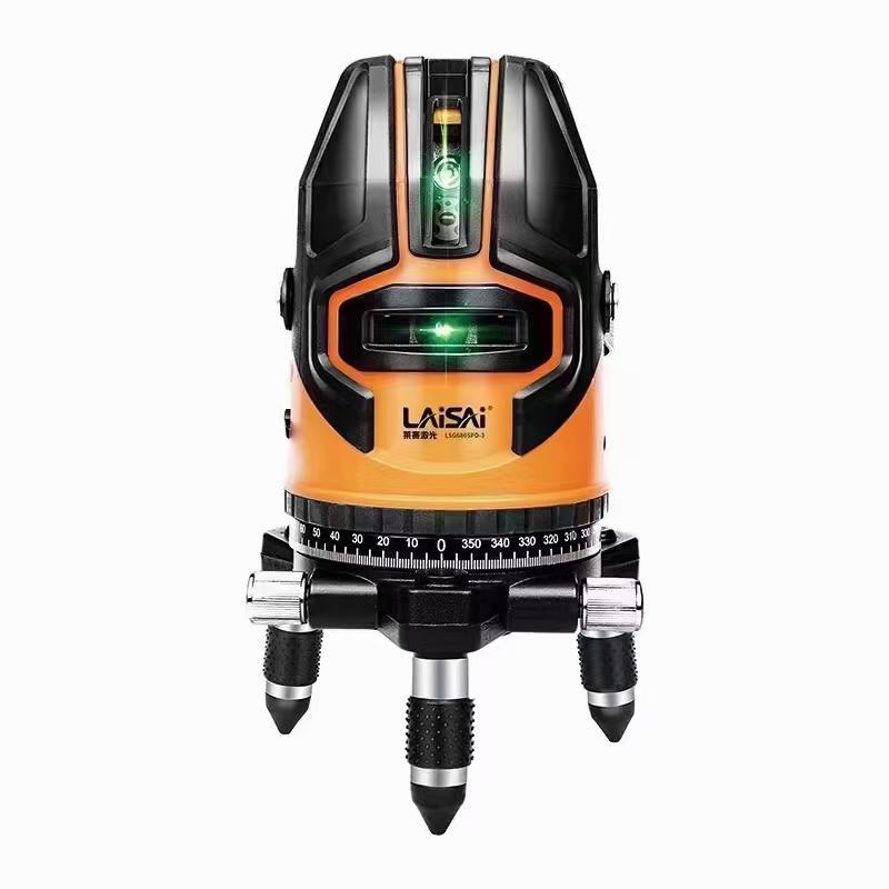 LAISAI LASER LEVELING / 5 LINE GREEN LINE / STRONG LINE LASER / SELF ...