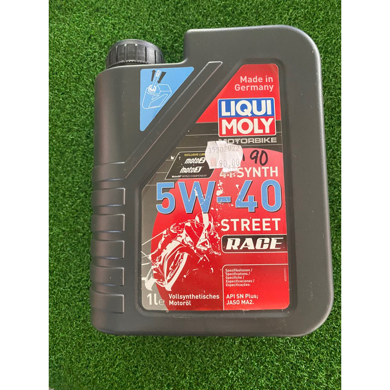 LIQUI MOLY ENGINE OIL FULLY SYNTHETIC 5W40 10W40 4T MINYAK HITAM 100