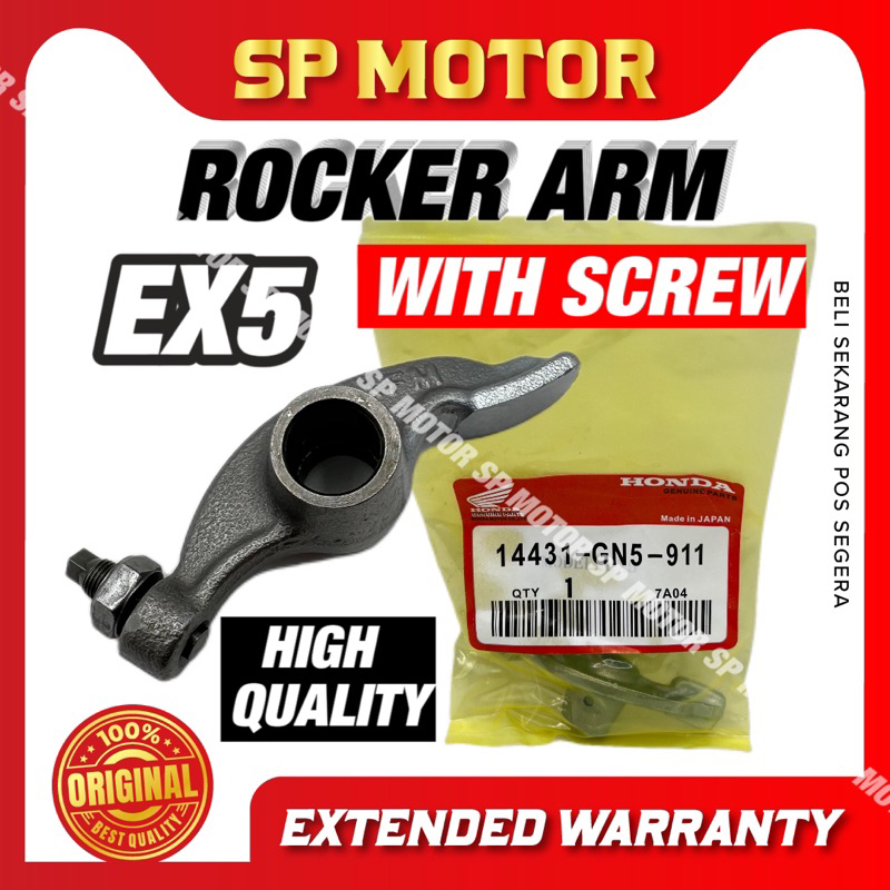 EX5 DREAM / EX5 ROCKER ARM WITH SCREW SUPER HIGH QUALITY (HARGA 1 PCS ...