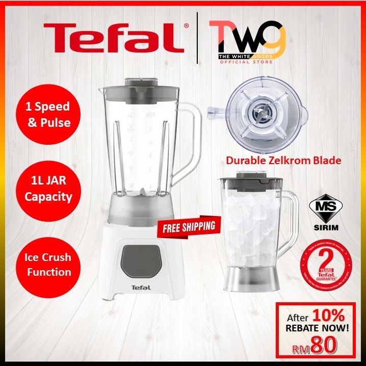 Tefal BL2B0165 Uno Blender 1.5L with ice crush technology 搅拌机 Shopee