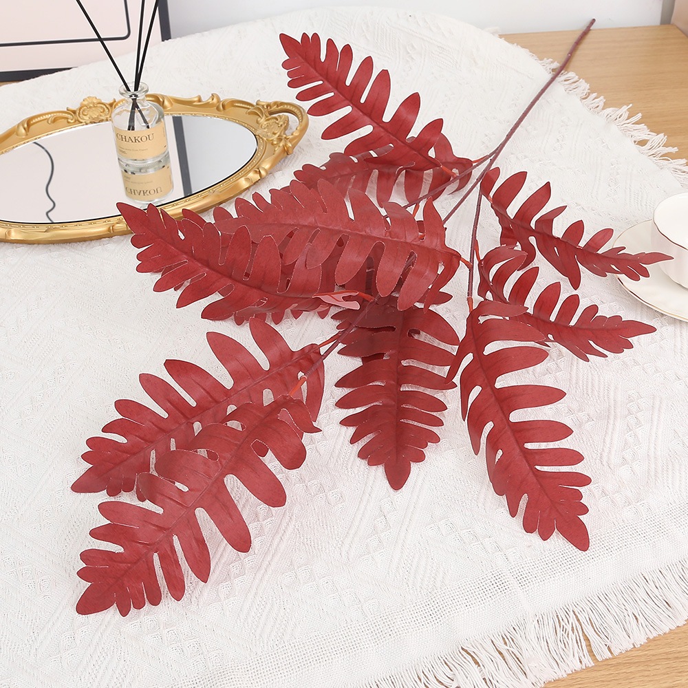 (13LEAF) LOCUST LEAF Artificial Leaf Willow Peanut Eucalyptus Bamboo ...