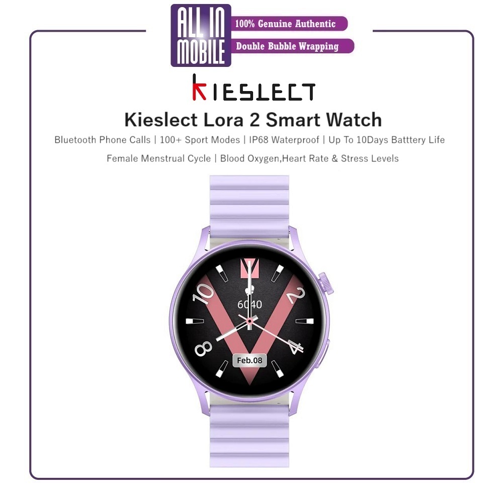 [MY] Kieslect Lora 2 Smart Watch (10 Days Battery Life Sp02 Sleep