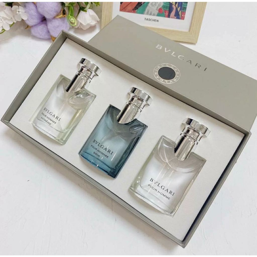 BVLGARI MEN MINI GIFT SET 3X30ML | Shopee Malaysia