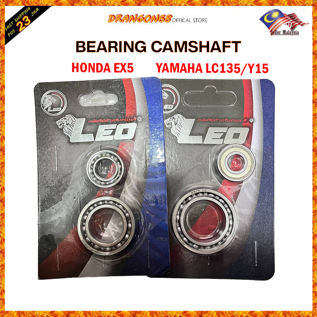 LEO RACING BEARING CAM SHAFT YAMAHA Y15ZR LC135 4 SPEED V2 V3 V4 V5 V6