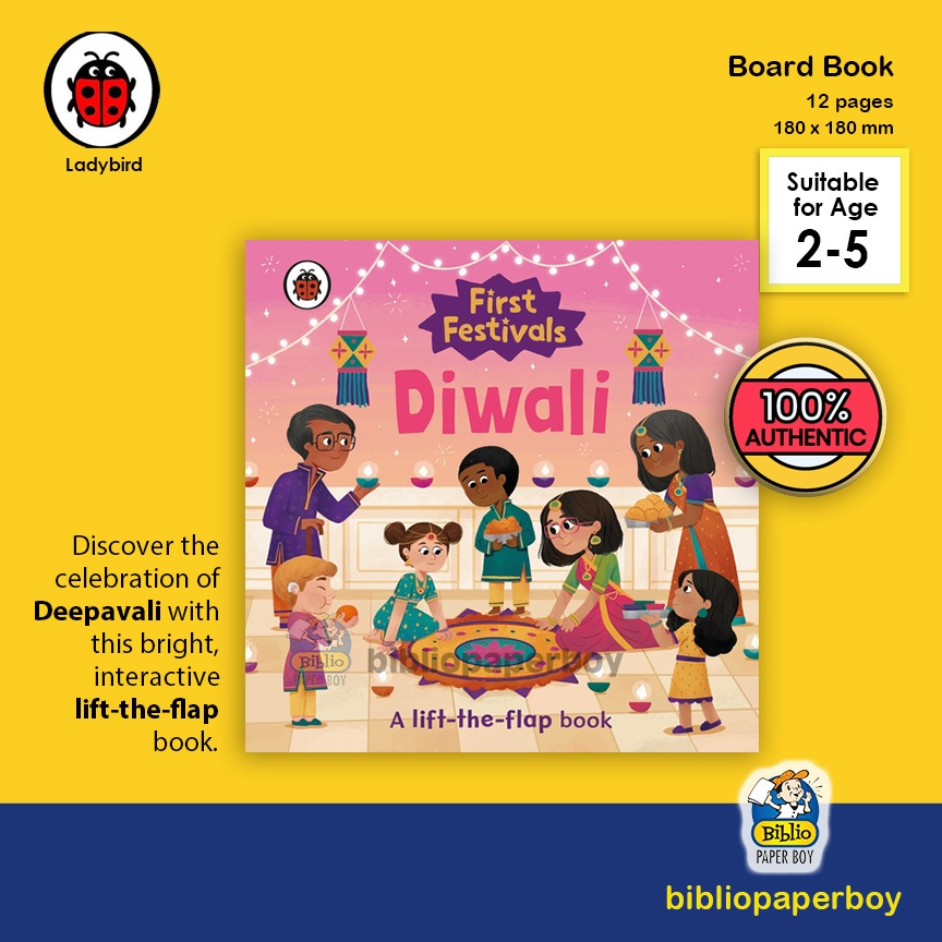 Ladybird First Festivals Diwali (Deepavali) Lift the Flap Board Book