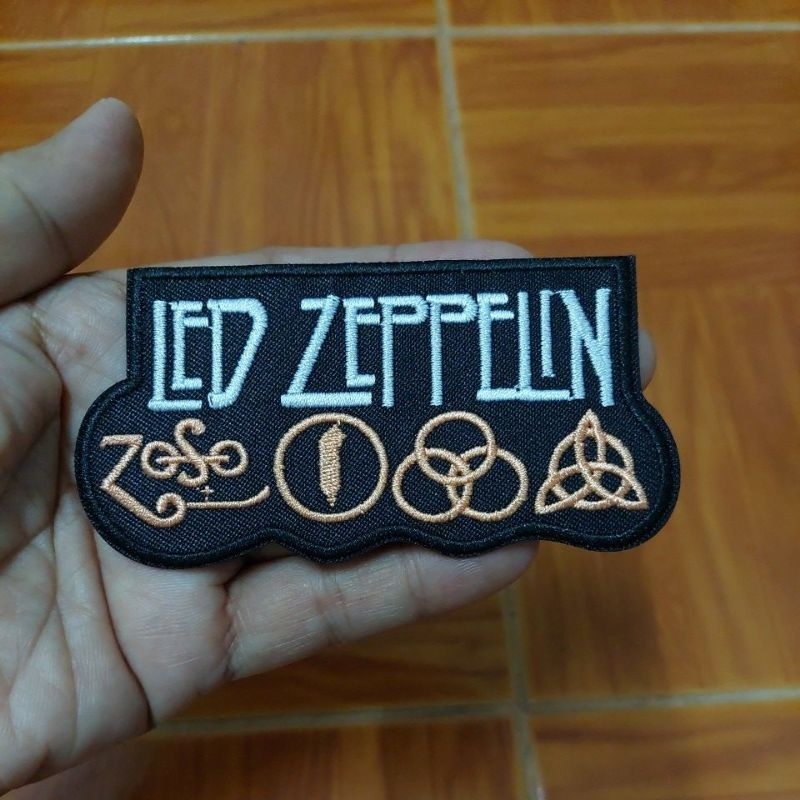PATCHES LED ZEPPELIN IRON ON Shopee Malaysia