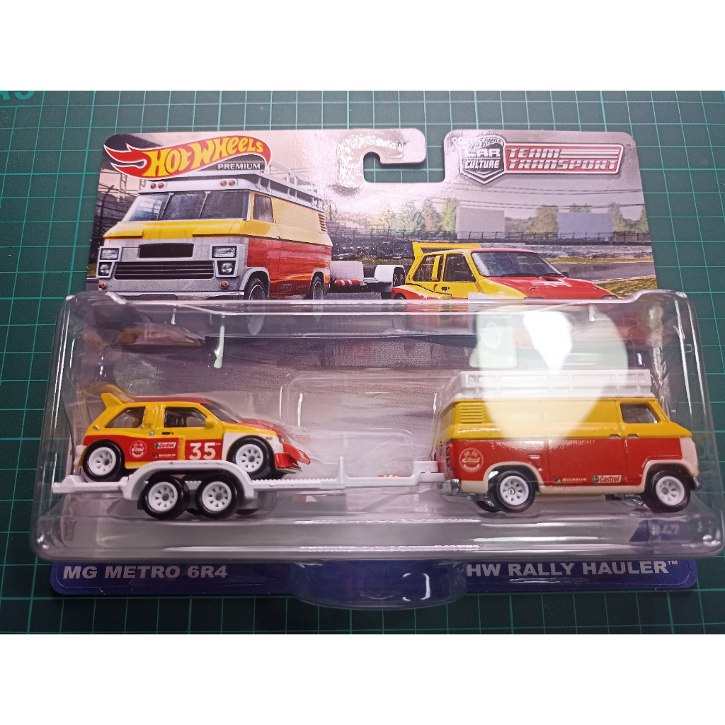 Hot Wheels Team Transport Mg Metro 6r4 Hw Rally Hauler Shopee Malaysia 1021