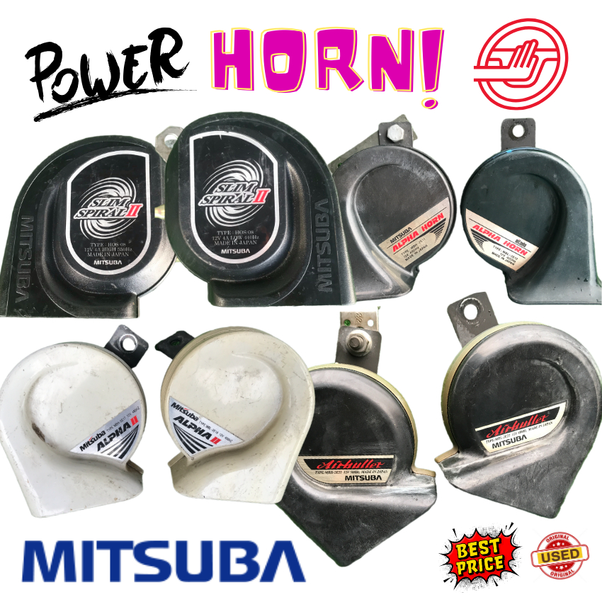 SEPASANG DOUBLE HORN KERETA / Motor CAR HORN UNIVERSAL