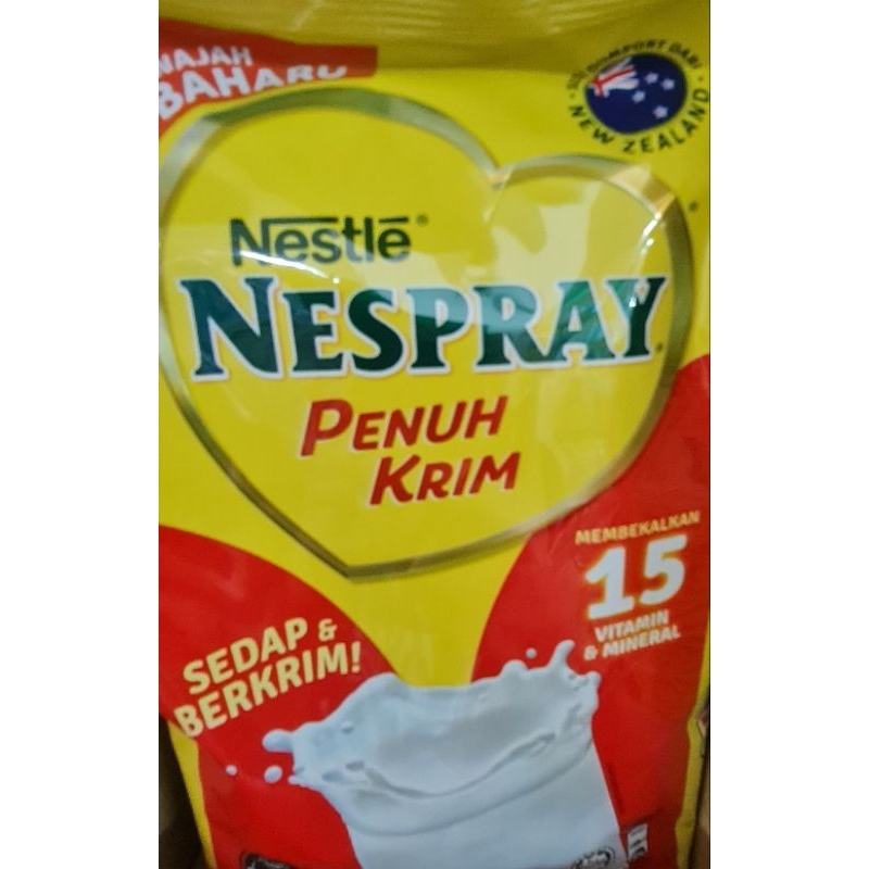 500g Full Cream Penuh cream nespray red softpack susu | Shopee Malaysia