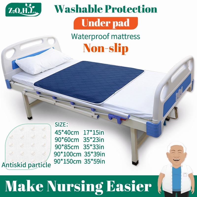 ZhenqingHuli Waterproof Bed Sheet Mattress Protector Incontinence Pad
