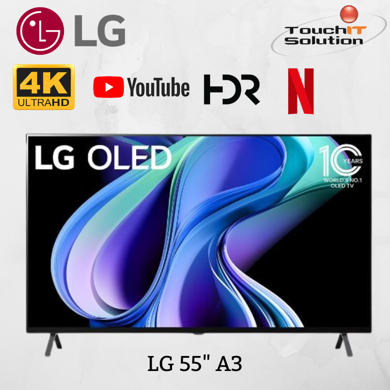 LG OLED A3 55 (139cm) 4K Smart TV, TV Wall Design, WebOS, Dolby Vision -  OLED55A3PSA