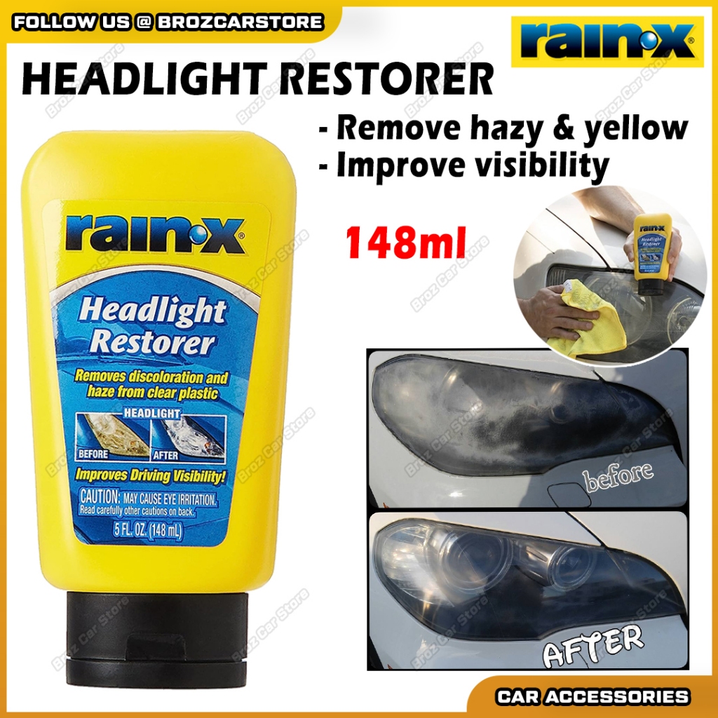 DIY Rain X
 Rain X Rain X Rain X RainX Plastic Headlight Restorer Polish