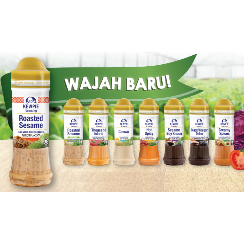 Kewpie Dressing Mayonnaise Thousand Island Hot Spicy Caesar Roasted