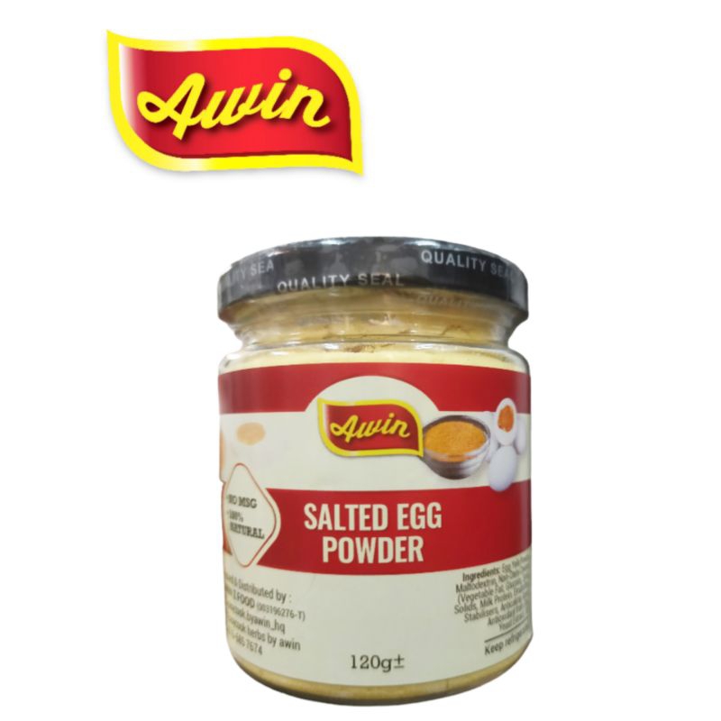 Salted Egg Powder 120g By Awin Herbs By Awin Serbuk Telur Masin Sedap