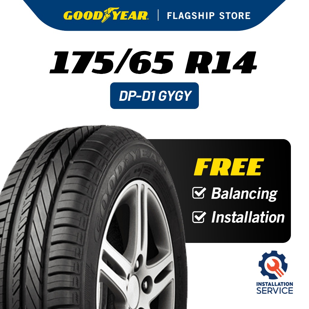 Goodyear 175/65R14 DP-D1 GYGY Tyre For Axia/Bezza/Myvi | Shopee Malaysia