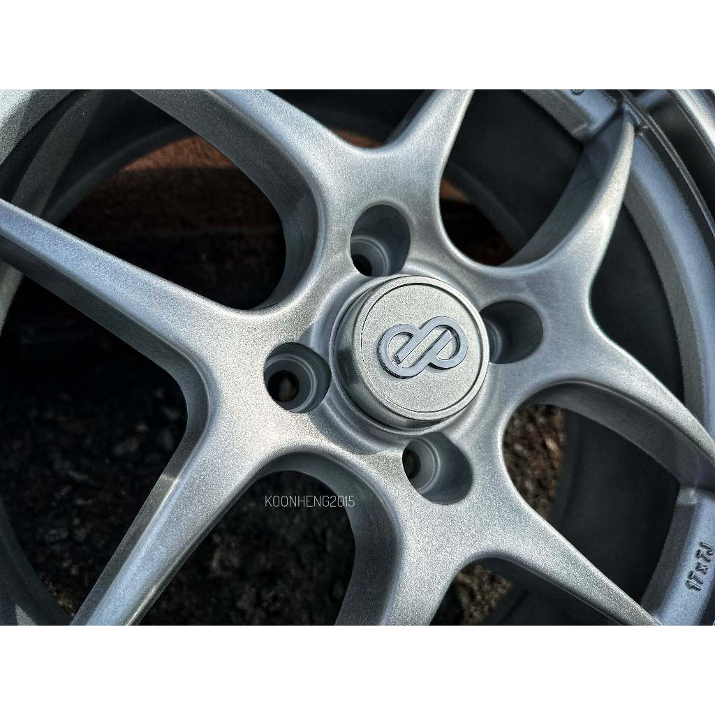 New Car Sport Rim ENKEI CPS2 Wheels 17x7J 4x100 ET38 Silver/Lip Polish ...