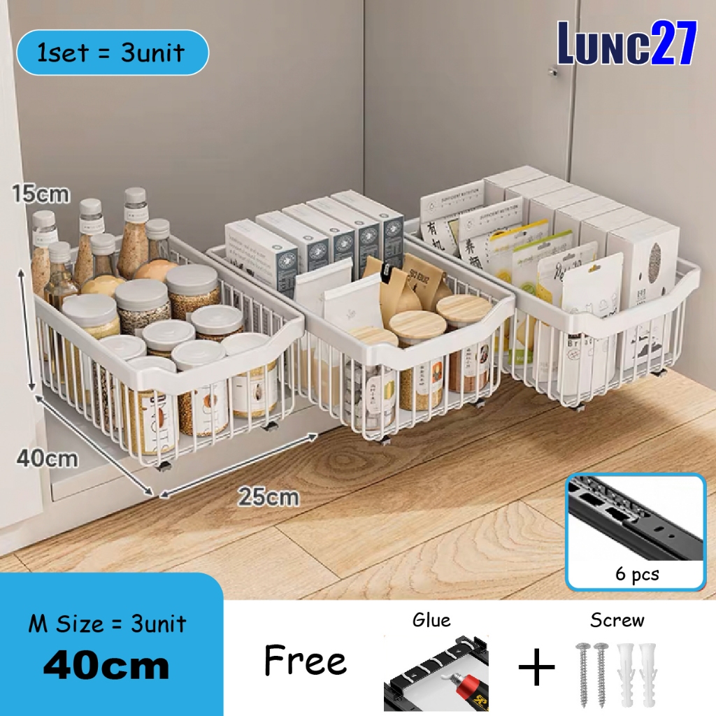 High quality kitchen cabinet pull out basket / multi-function pull out ...