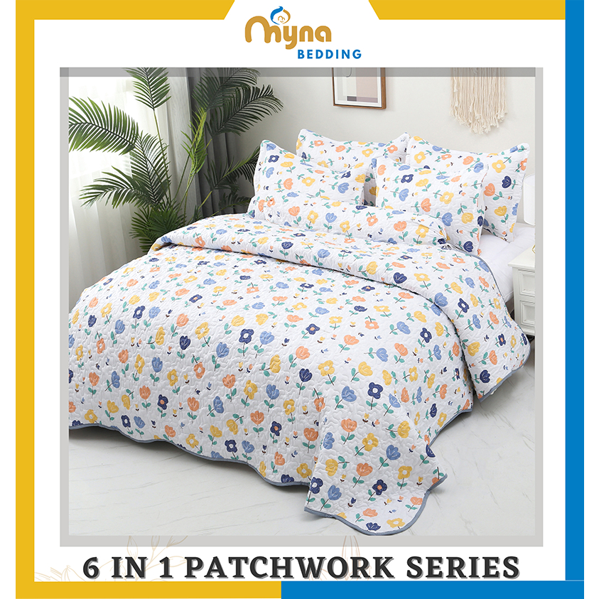 [ ️50% Off]6 in 1 Sheet Queen Size King Sheet Set Single Mattress Cover ...