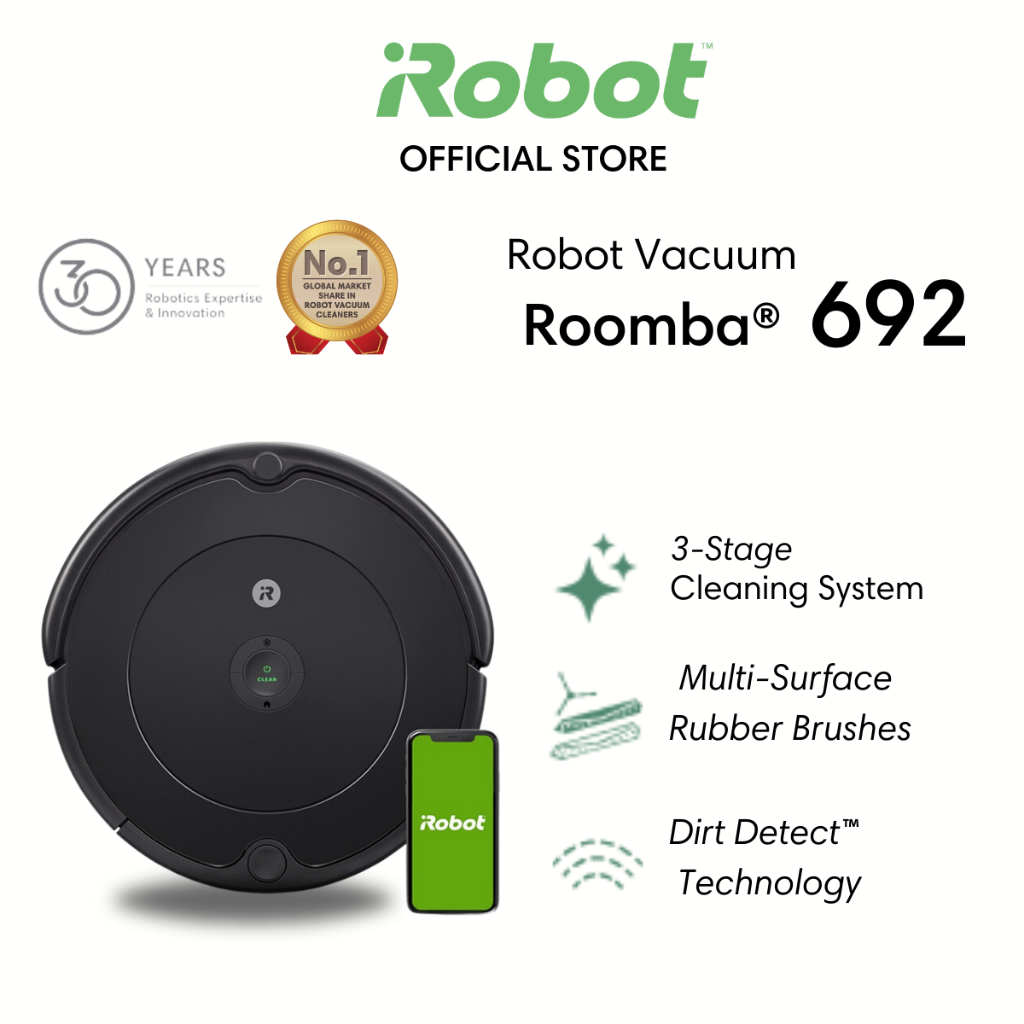 IROBOT ROOMBA 692 ROBOT VACUUM