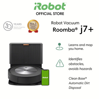 IRobot Roomba j7+ Wi-Fi Connect Robot Vacuum with Automatic Dirt