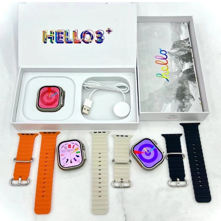 Newest hello watch 3 plus smartwatch smart Watch 4gb rom watch For men women