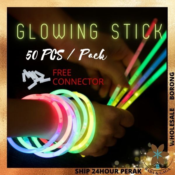 Trimming Shop Glow Sticks Connector to Create Neon Necklace Glowing Wrist Band Bracelets Headbands Goggles for Kids Party Supplies, Decoration