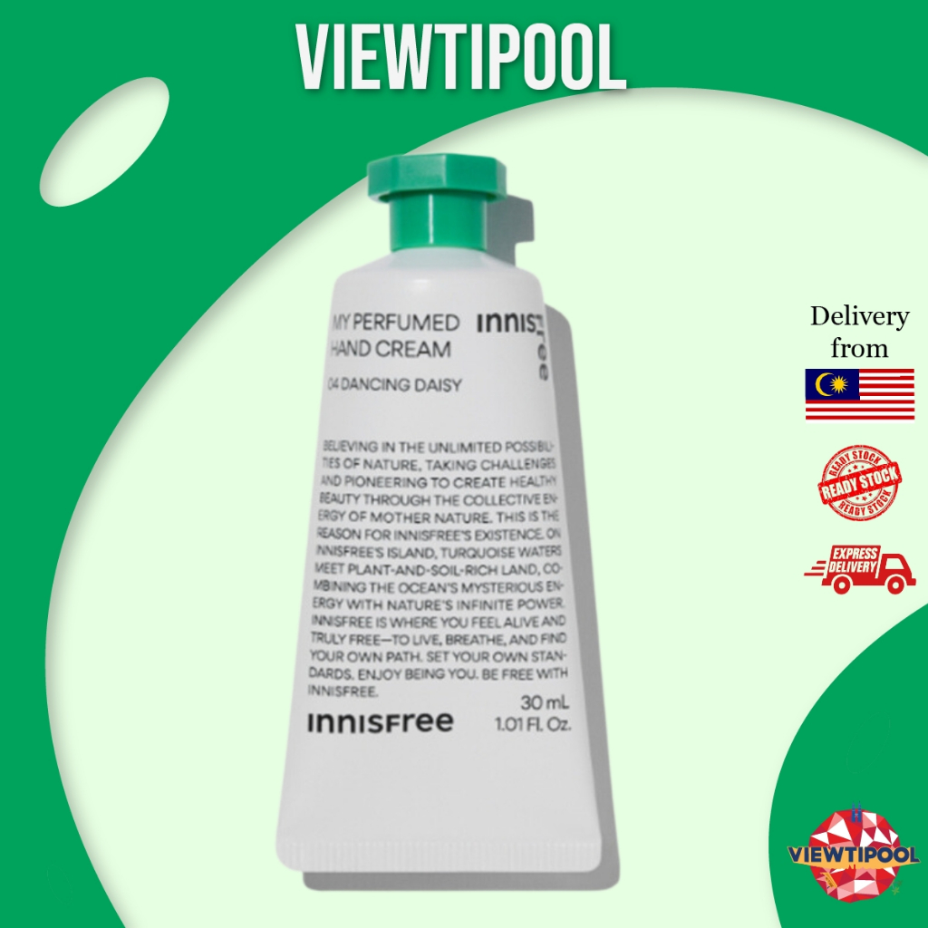 Innisfree Jeju Life Perfumed Hand Cream 30ml Shopee Malaysia