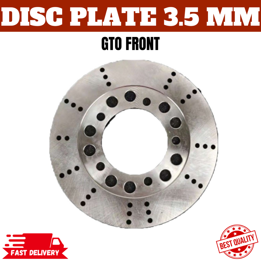 DISC PLATE GTO FRONT DEPAN 3.5MM | Shopee Malaysia