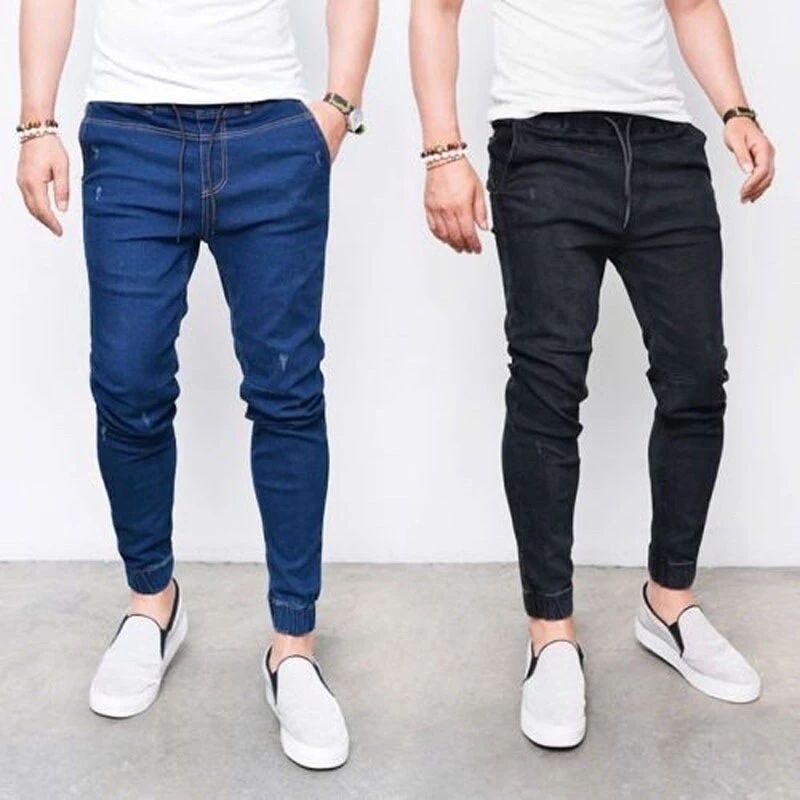 Skinny jeans jogger pants hot sale