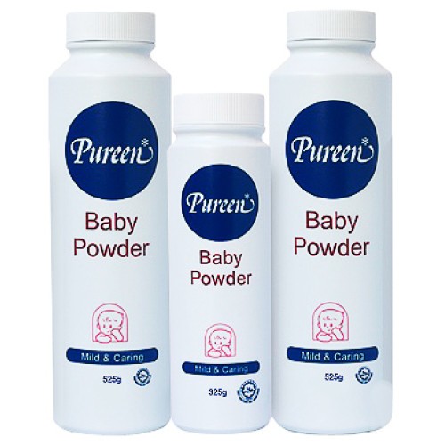 Pureen Baby Powder Value Pack ( 525g x 2 ) Free 325g | Shopee Malaysia