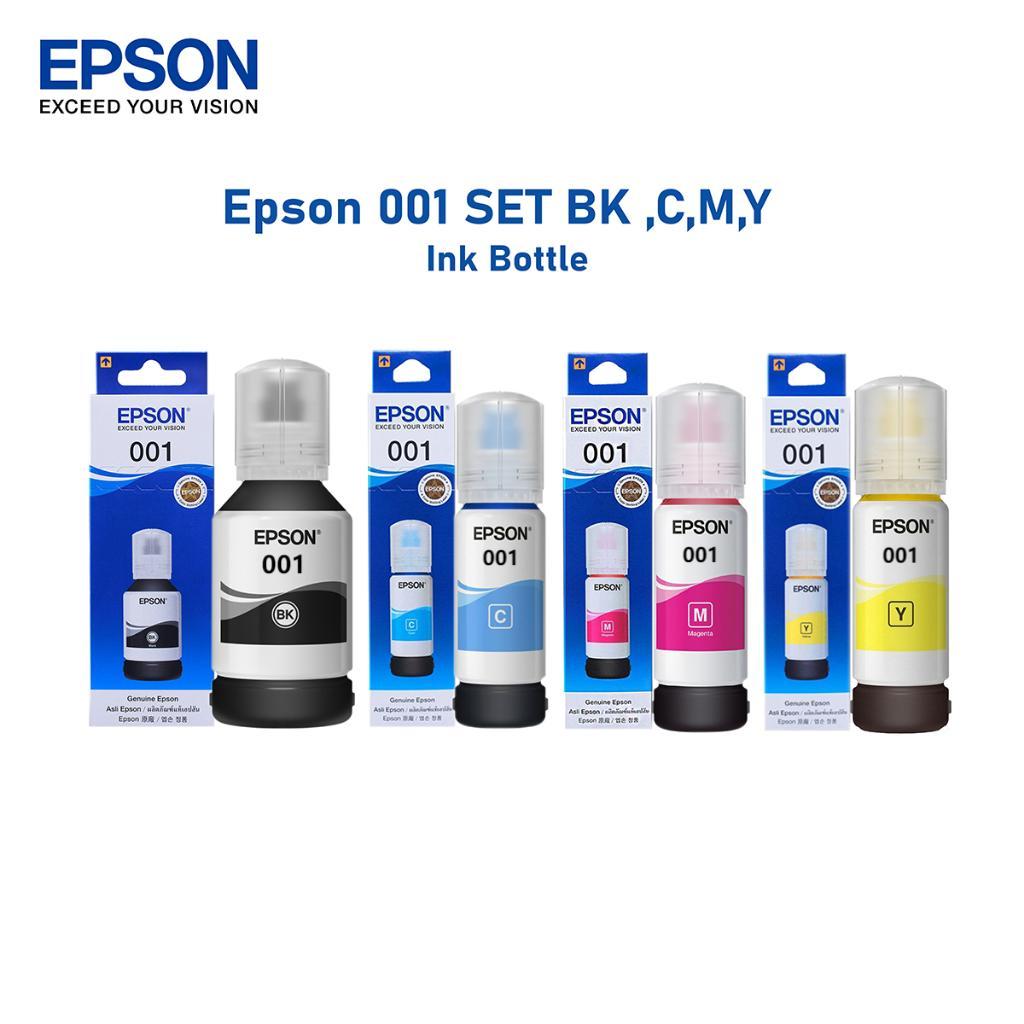 Epson 001 Ink Cartridge (Black/Cyan/Magenta/Yellow) (Y100/Y200/Y300 ...