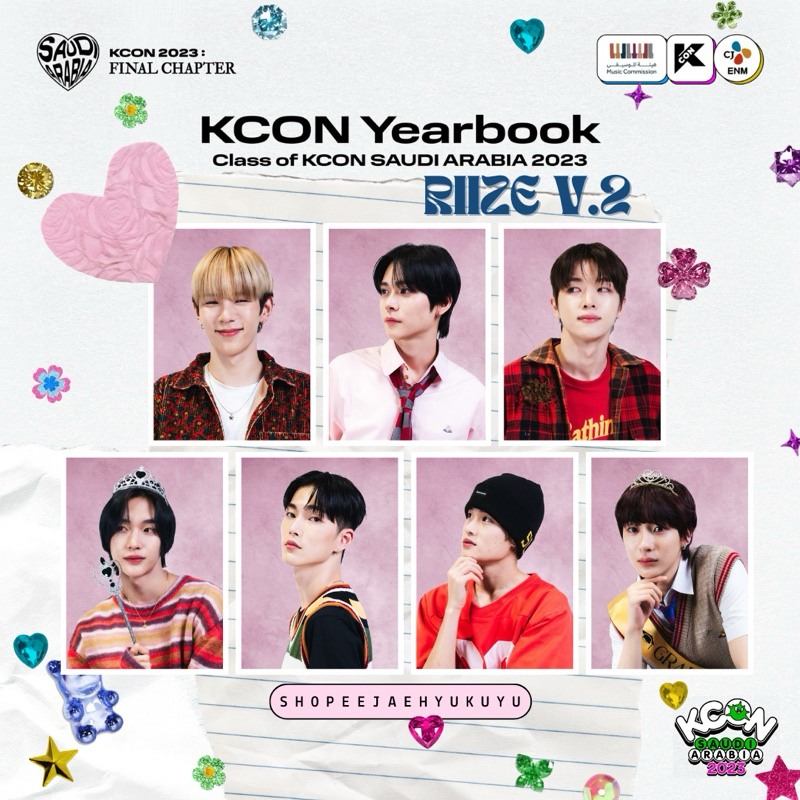 KCON YEARBOOK 2023 ID Photo Set : Class of KCON SAUDI ARABIA
