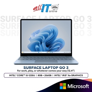 Microsoft Surface Laptop Go 3 12.4 i5 256GB/8GB (Sandstone) - JB Hi-Fi