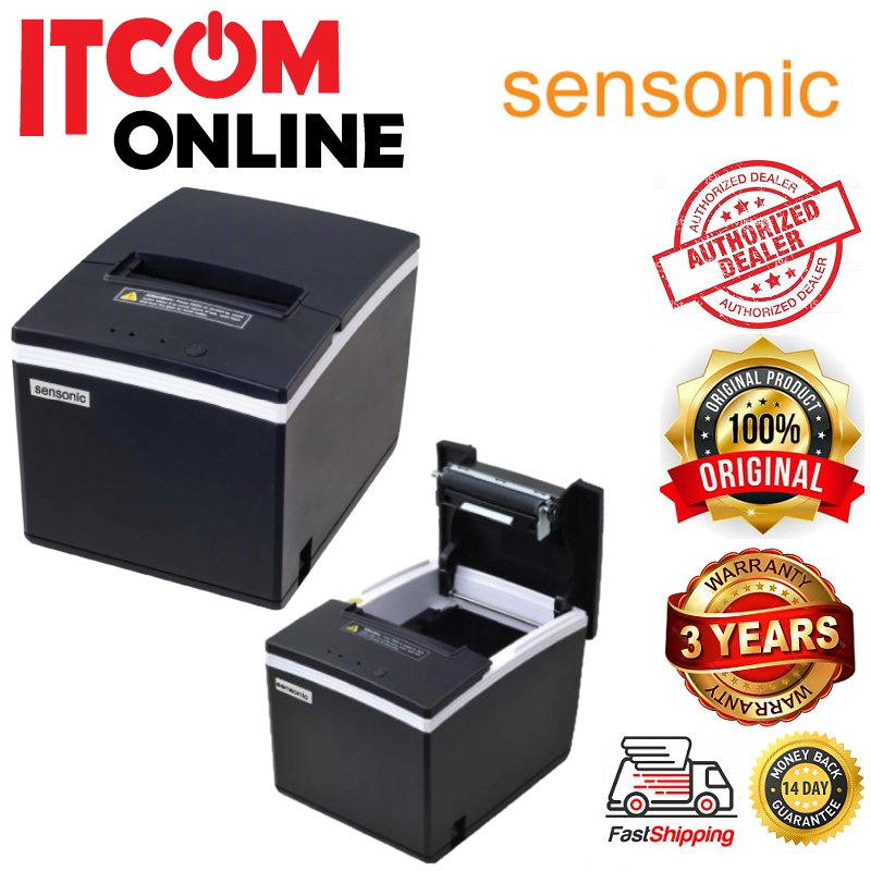 SENSONIC THERMAL RECEIPT USB+SERIAL +LAN PRINTER (E260L) Shopee Malaysia