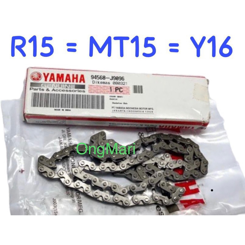 Yamaha Y16 Y16ZR R15 R155 VVA NEW V3 TIMING CHAIN RANTAI YAMAHA ORI HLY