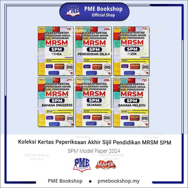 [PME Penerbit Mahir Koleksi Kertas Peperiksaan Akhir Sijil