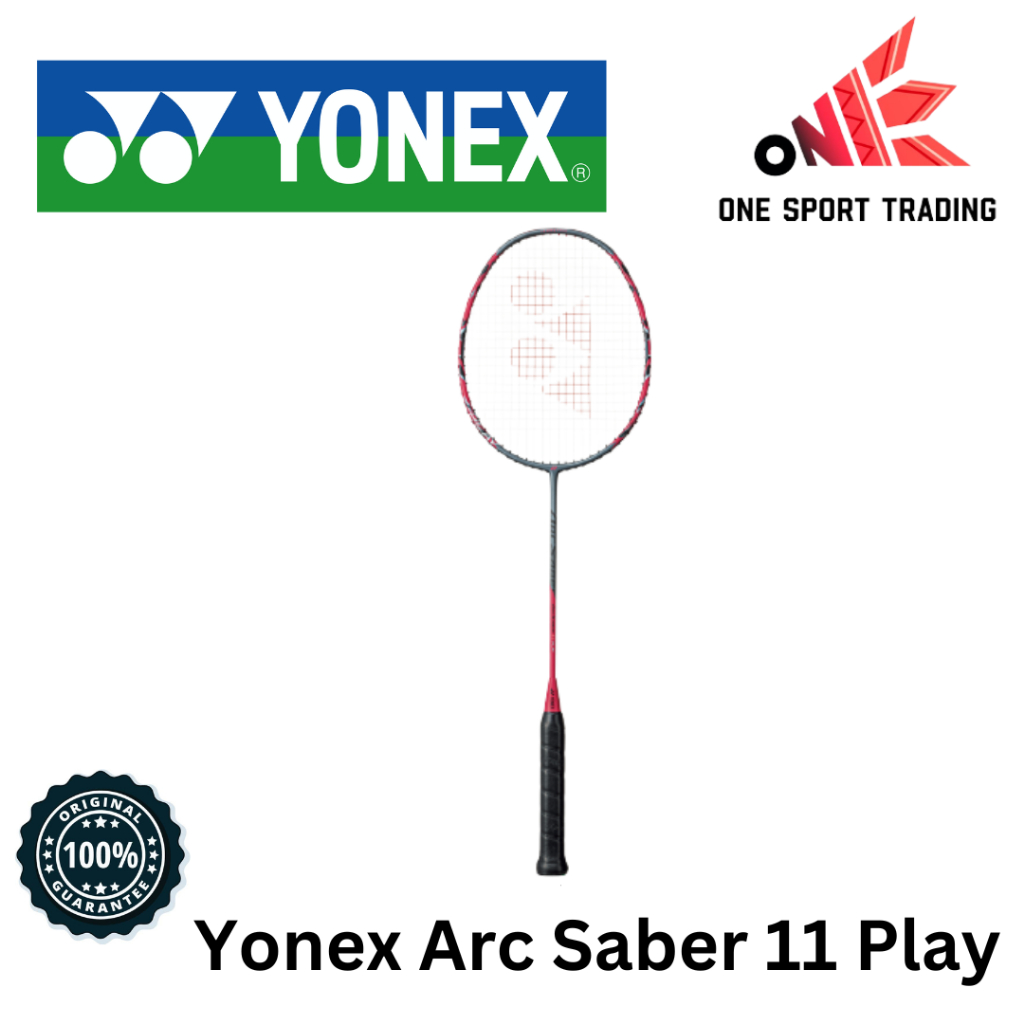 (Ready Stock) Yonex Arcsaber 11 Play Racquet / Racket (Free String