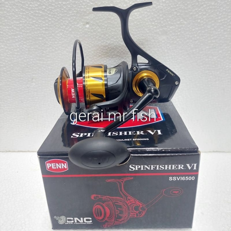 Saltwater Fishing Reel Penn Spinfisher VII SSVII8500 Spinning Reel