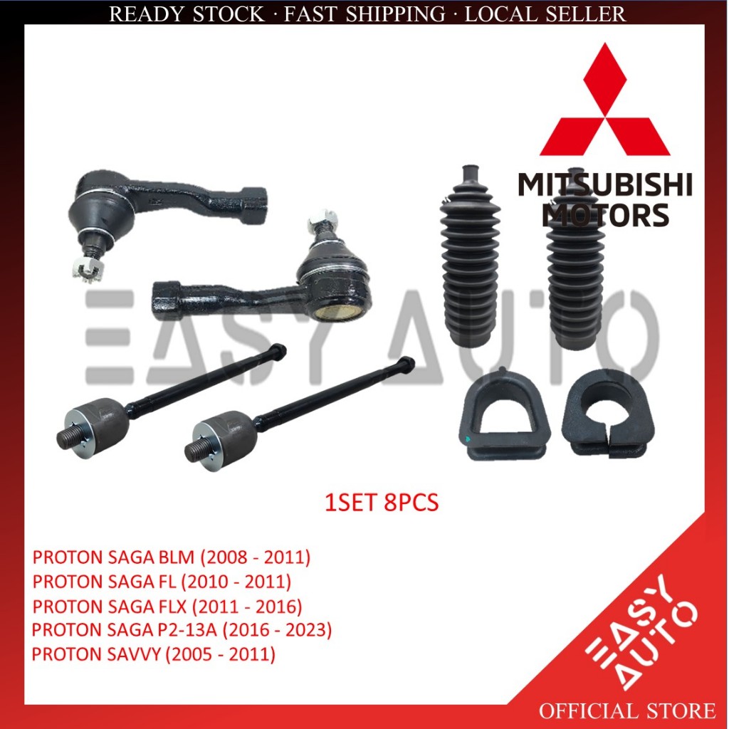 Set Pieces Proton Saga Blm Fl Flx P A Savvy Steering Rack Accessories Tie Rod End