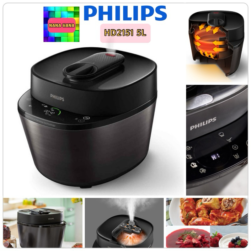 Philips Pressure Cooker All in One HD2151 5L Shopee Malaysia