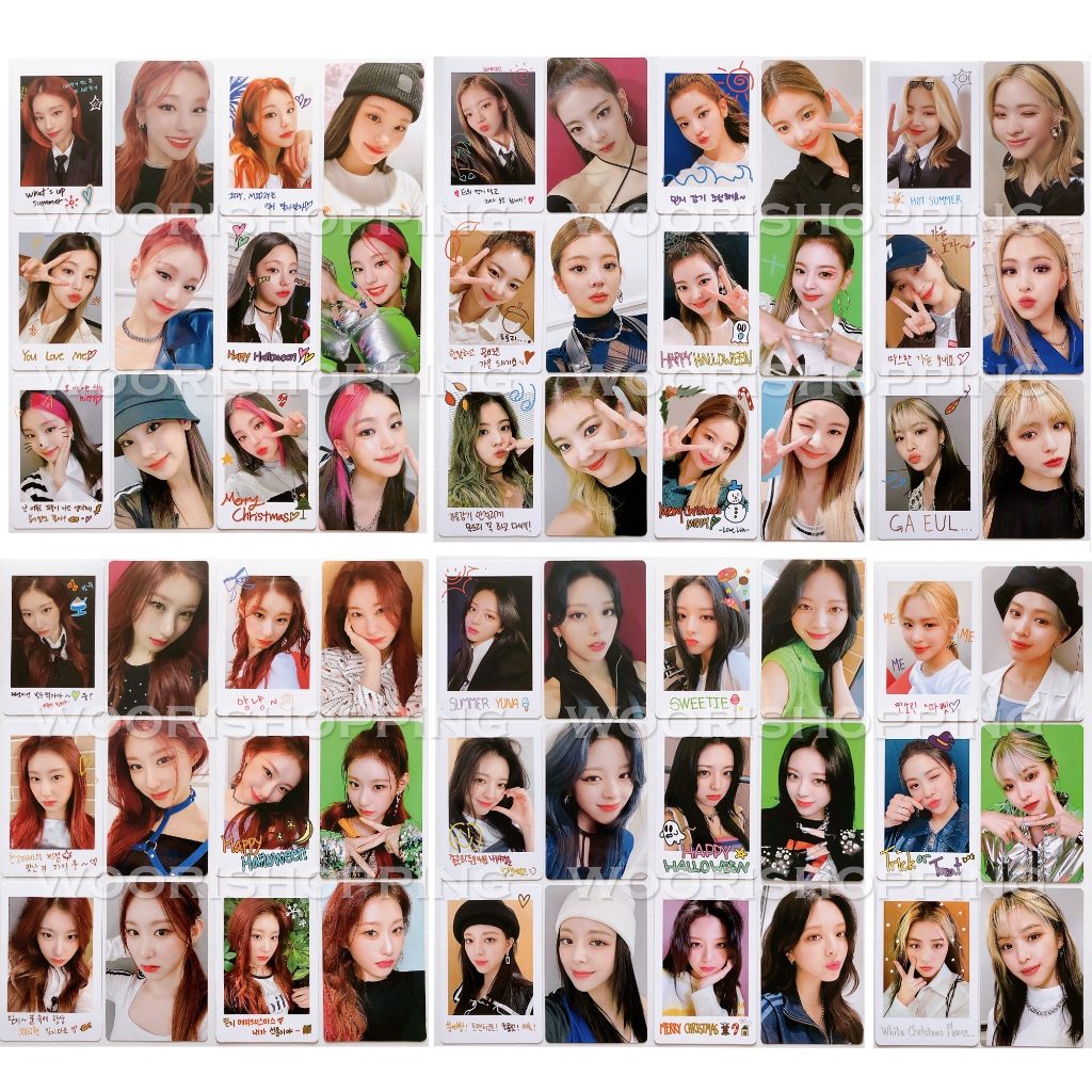 ITZY ユナ NO BAD DAYS トレカ チェキ風 ITZY ' NO BAD DAYS ' NBD 2nd Half Official Polar.oid Photocard Set