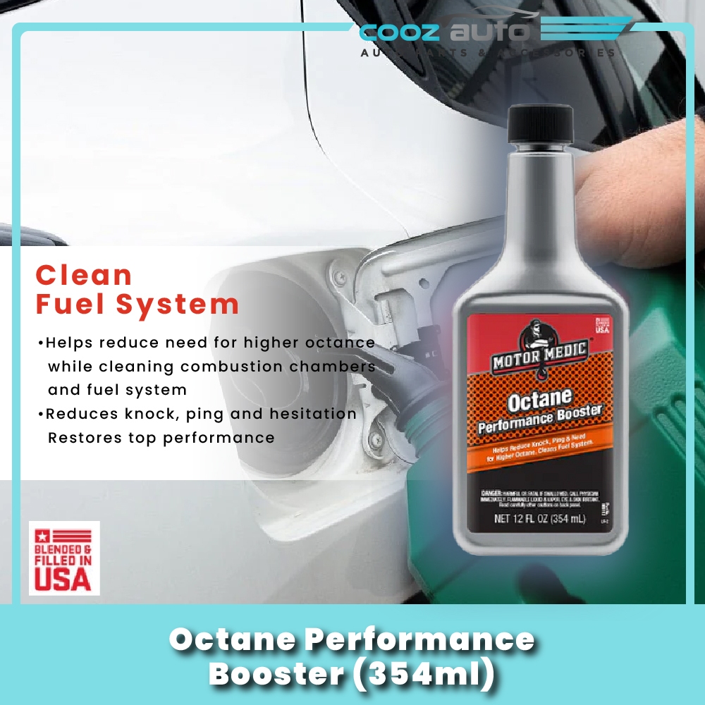 [ CLEARANCE ] MOTOR MEDIC Octane Performance Booster (354ml) | Shopee ...