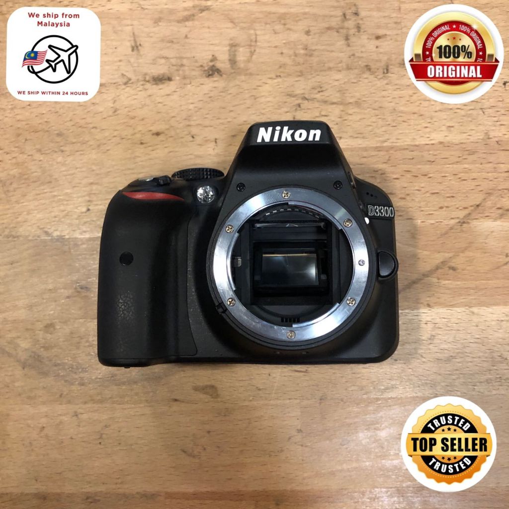NIKON D3300 CAMERA DSLR 100 ORIGINAL USED Shopee Malaysia