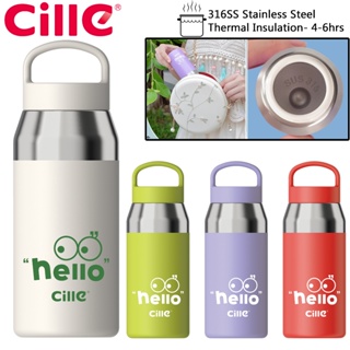 Mini Pocket Thermos Hot Water Bottle Vacuum Flask Double Wall